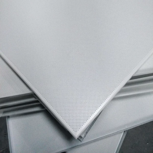 clip in aluminum ceiling tiles, 600x600mm metal ceilings