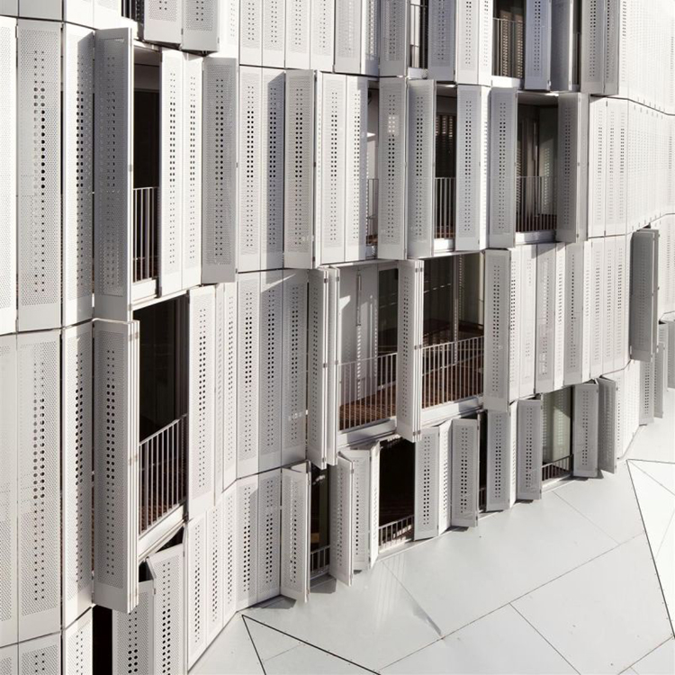 Aluminum Perforated Wall Panel Facade Manufacturer