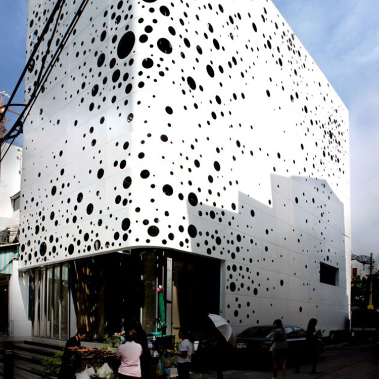 Aluminum Perforated Wall Panel Facade Manufacturer