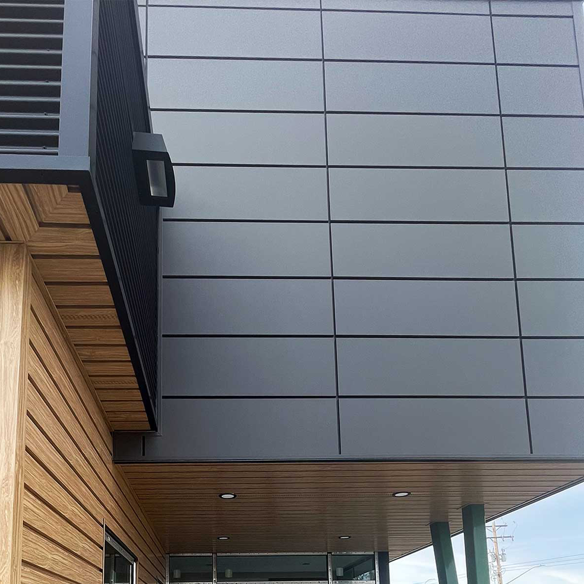 Aluminium Composite Cladding Wall Panels For Building Facades Affordable