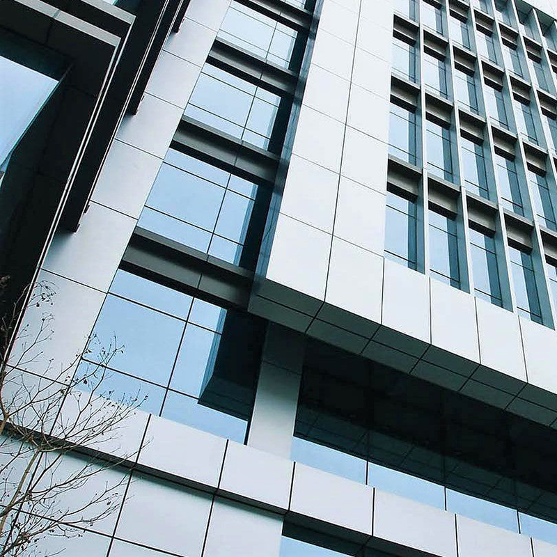 PVDF Coated Aluminum Curtain Wall Panels