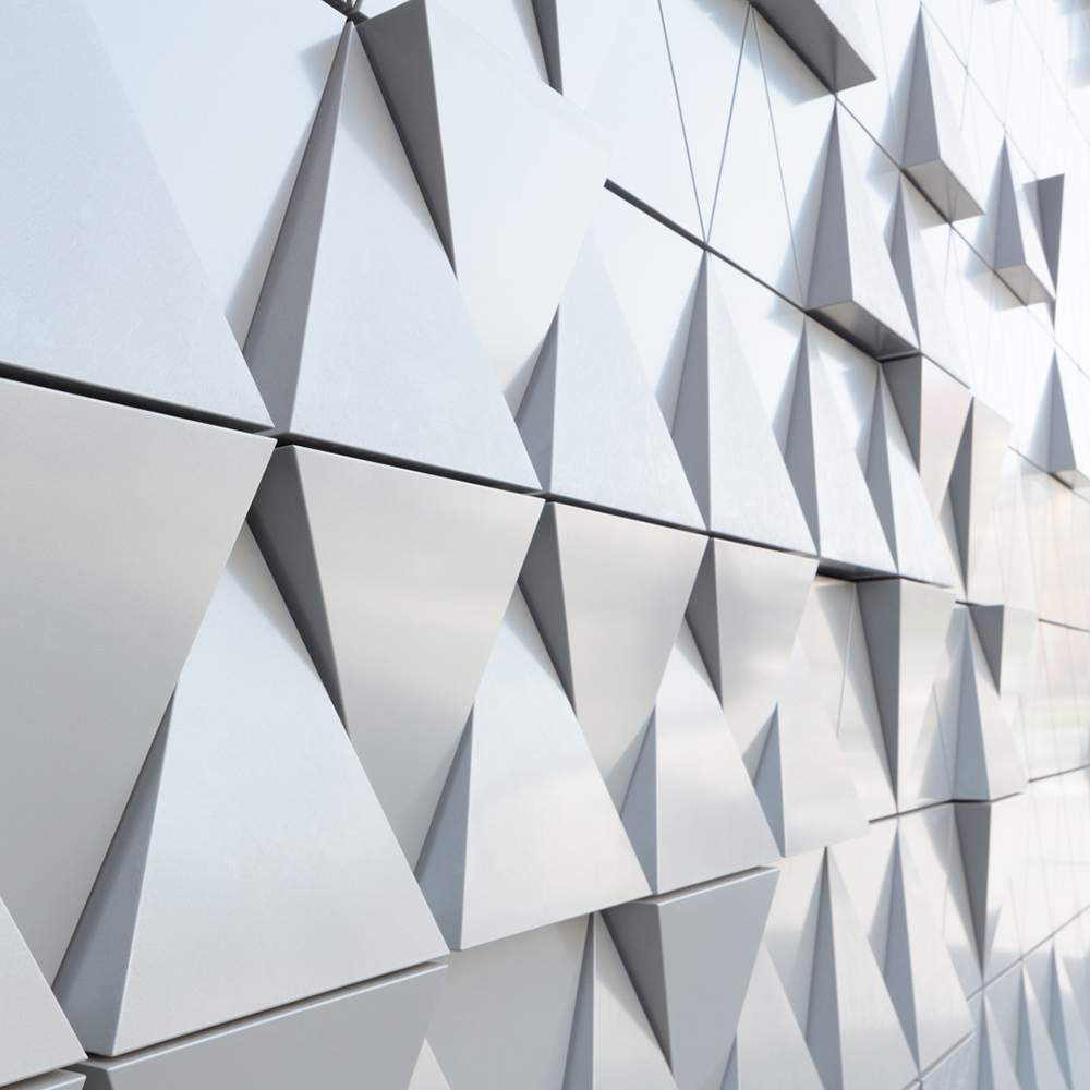 Metal wall cladding panels